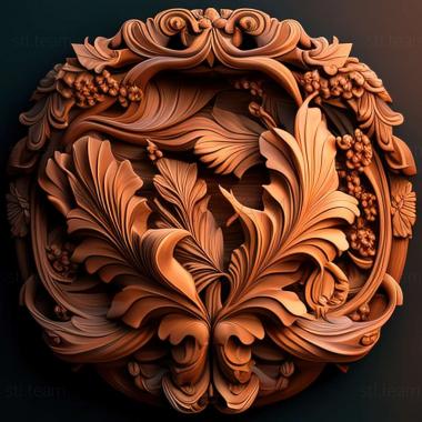 3D model ornate (STL)